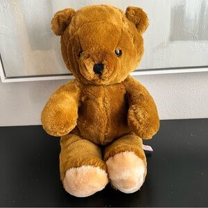 Kamar Classic Brown Plush Teddy Bear Stuffed Animal - Soft Cuddly Toy